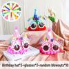 Decorazioni per la Festa di 1° Compleanno per Bambine - Corona, Cappellino per Torta, Occhiali