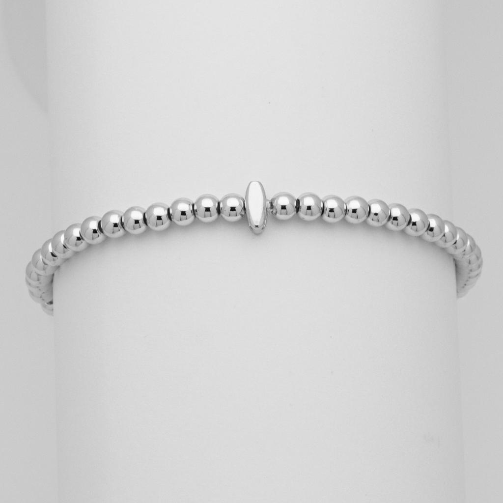 26 English Names White Gold Balloon Bubble Letter Bead Bead Bracelet Bracelet