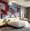Franxx Wall Tapestry Aesthetic Wall Hanging Printed Fabric Blanket Decorative Tapestries For Bedroom Living Room Home Decor