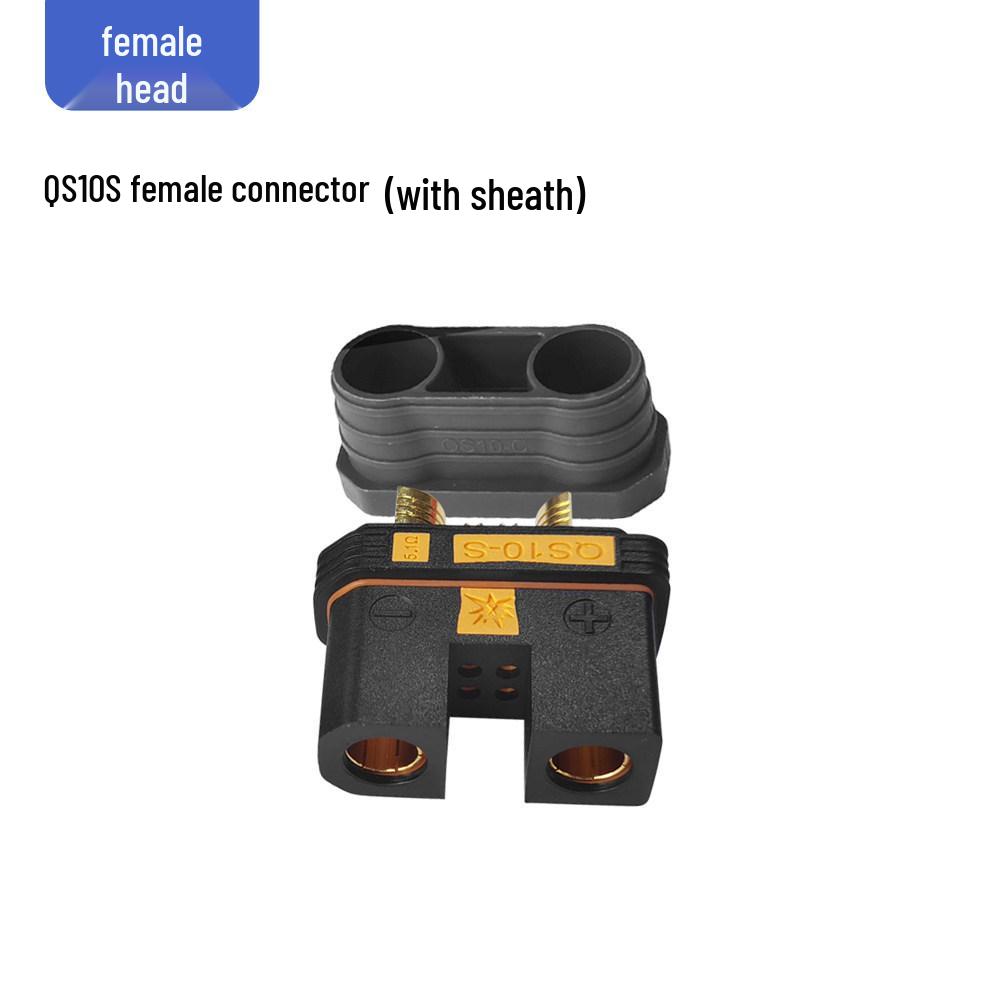 QS10S High-Current Anti-Spark Connector for Model Aircraft, Drones, and EV Battery Modifications