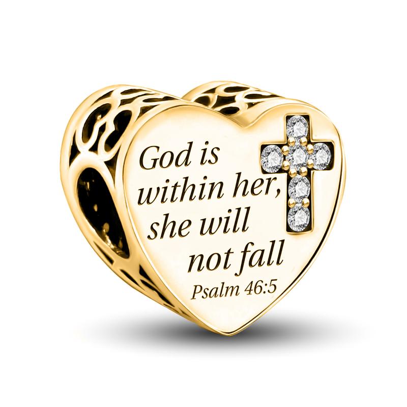 Copper Love Heart Firefly Golden Series Charms Fit Diy Making Bracelet Necklace Gift High Quality Fine Jewelry