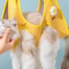 Cat Harness For Grooming Breathable Cat Grooming Harness Cat Sling Nail Trimming Hammock Grooming Sling Restraint Bag