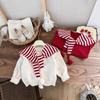 Girls sweater 2026 spring new children's Korean version pullover knitted sweater shawl two-piece set girls foreign style Korean version