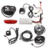 36V 48V 750W 25A Controller Kit S800 Display Front Rear Lights 2 In 1 Switch Configuration for 750W Motor Electric