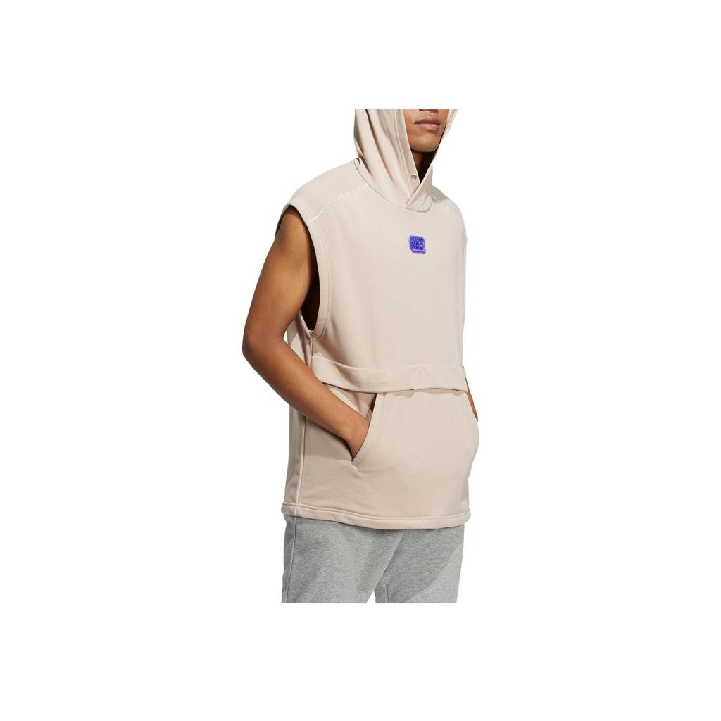 Adidas Hooded Sleeveless Vest Men Tops White IB7644