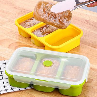 Silicone Freezer Food Storage Container