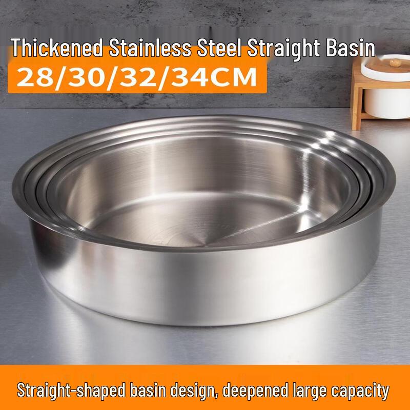 Yunduo Thickened Stainless Steel Mixing and Prep Basin