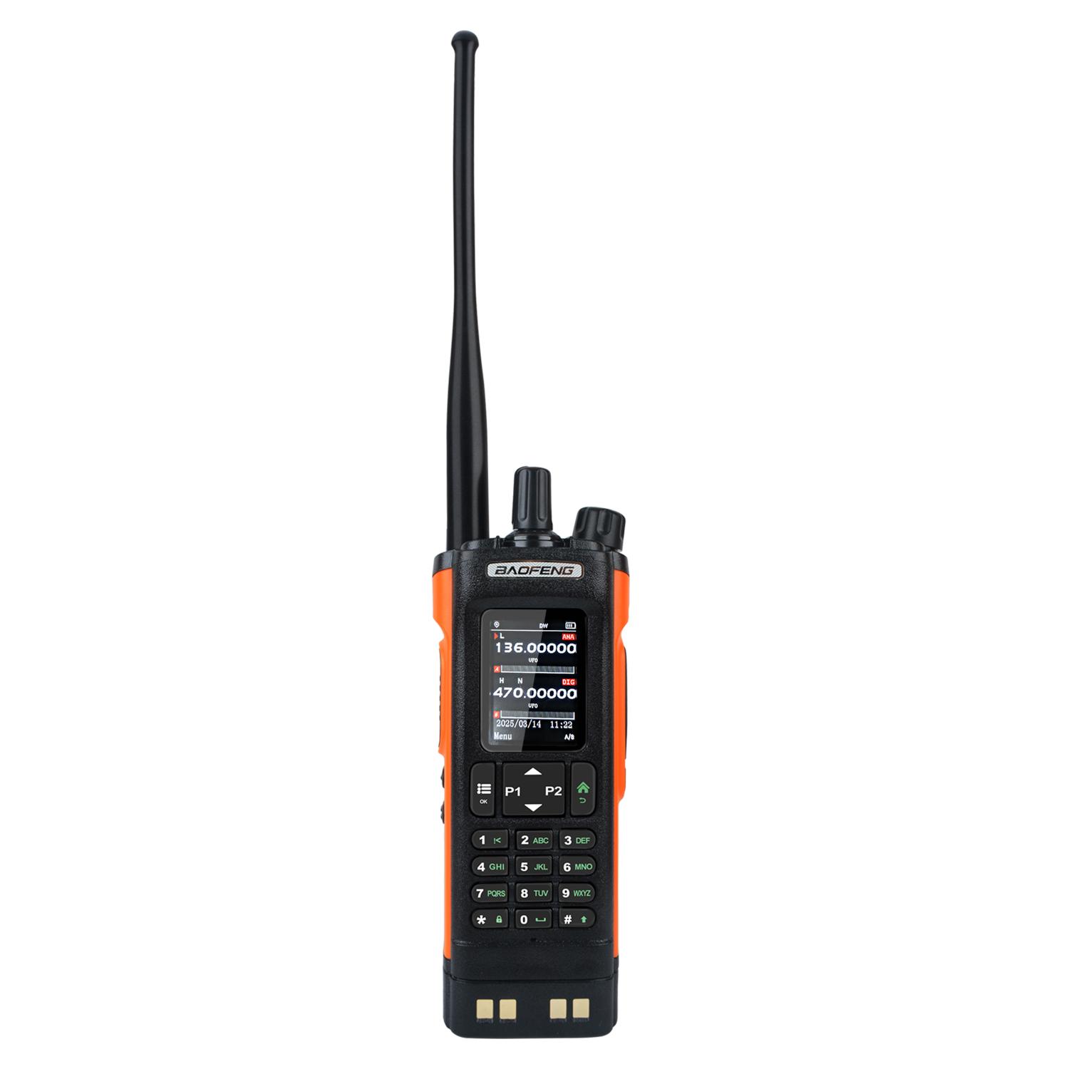 Baofeng DM-32 GPS APRS AES256 Encryptie DMR Digitale Analoge UHF VHF Dubbele Band 8W Luchtvaartband FM Walkie Talkie DM-32UV Australia Standard