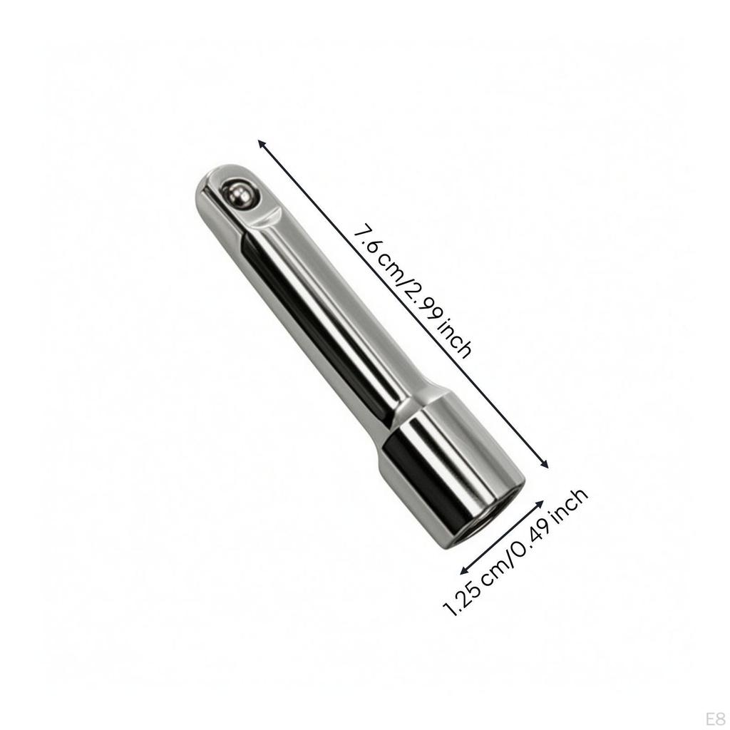 Socket Drive Rod Chrome Vanadium Hand Tool Mirror-Polished for Automotive Repair