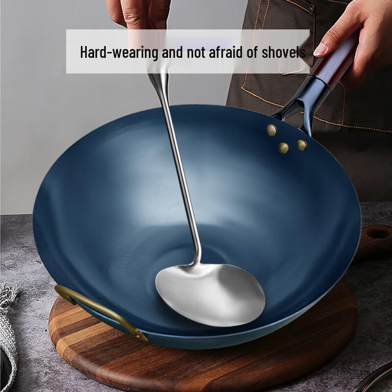 Hakka Non-Coated Nitrided Iron Wok