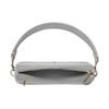 New COACH Swinger Cow Leather Crescent Bag, Pochette, Shoulder Bag, Handbag Trumpets Women's Gray C2643-B4DOY