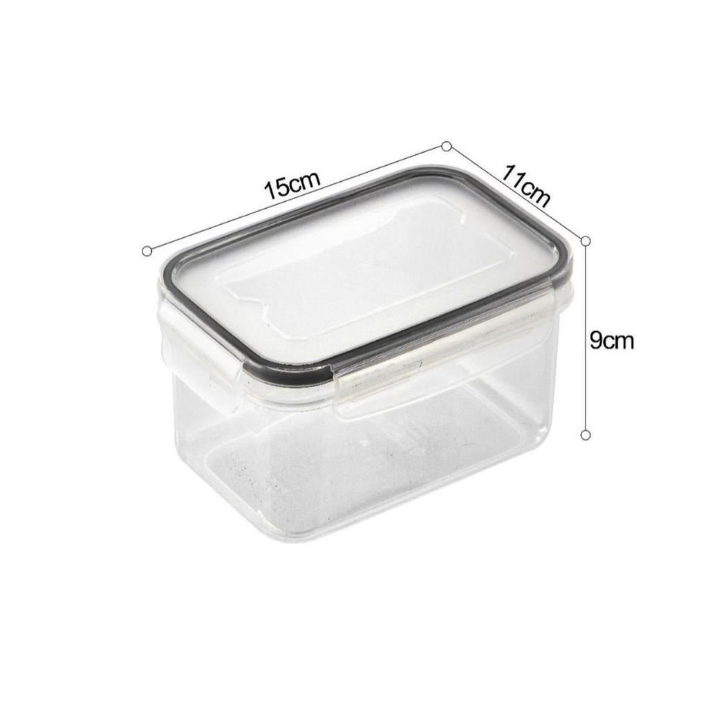 Kitchen Refrigerator Transparent PP Plastic Food Storage and Preservation Box