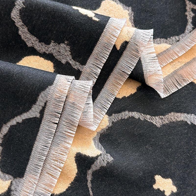 Autumn Winter Double-Sided Floral Shawl Scarf