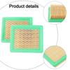 Air Filter Lawn Mower Garden Tool Outdoor Replacement 2pcs