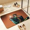 JoJo J-Jotaro Kujo Soft Comfortable Short Plush Rug Carpet mat Anti‑Slip Floor Mat Machine Washable Home Decor