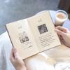 6 Styles 50mm*200cm Poems For Coffee Series Tape Decorative Sticker Labels Decorative Diary Album Junk Journal Supplies