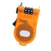 Mini Drawstring Password Anti Theft Lock Waterproof Retractable Motorcycle Helmet Lock for Cabinets