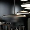 Nordic restaurant LED pendant light Danish design Art pendant light dining table living room home decoration lighting fixtures