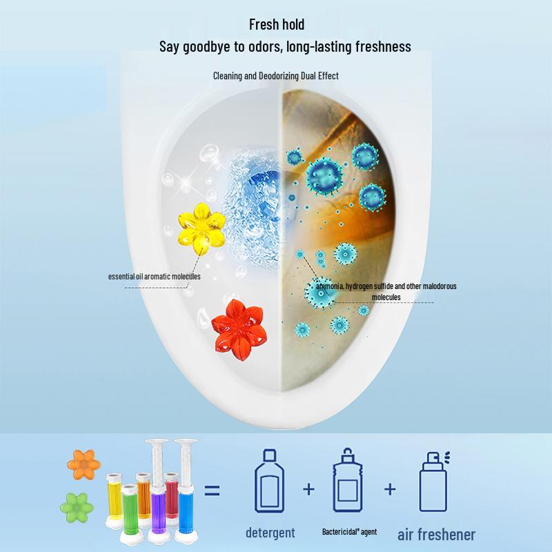 Little Flower Fragrant Toilet Bowl & Urinal Cleaner Gel