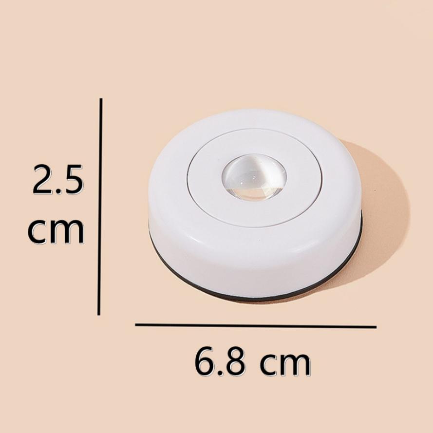 RnnTuu Night Light Battery Powered Touch LED Cabinet Lights Stick On Wall Sunset Lamp for Kitchen Bedroom Closet Cupboard Light