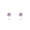 Gem Etoile Cubic Light Violet Earrings