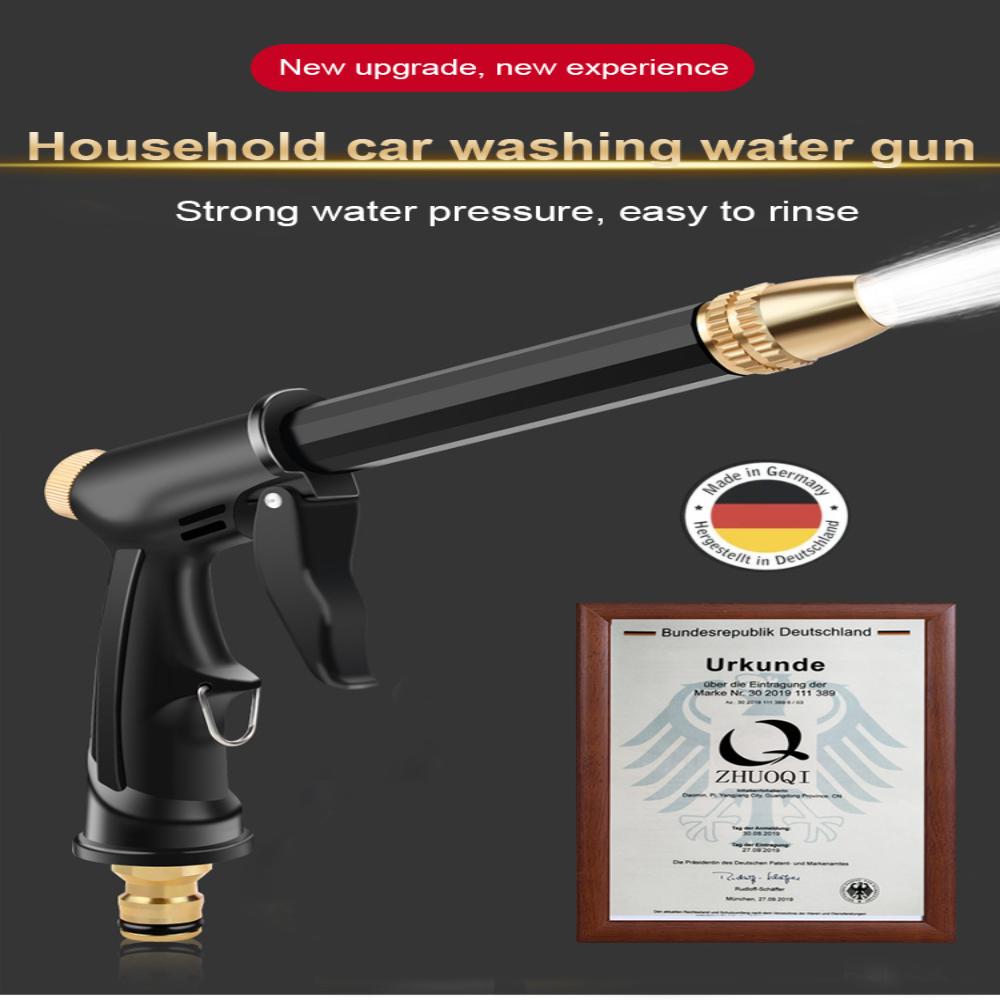 Pistol de udare multifuncțional de înaltă presiune cu duză placată cu cupru