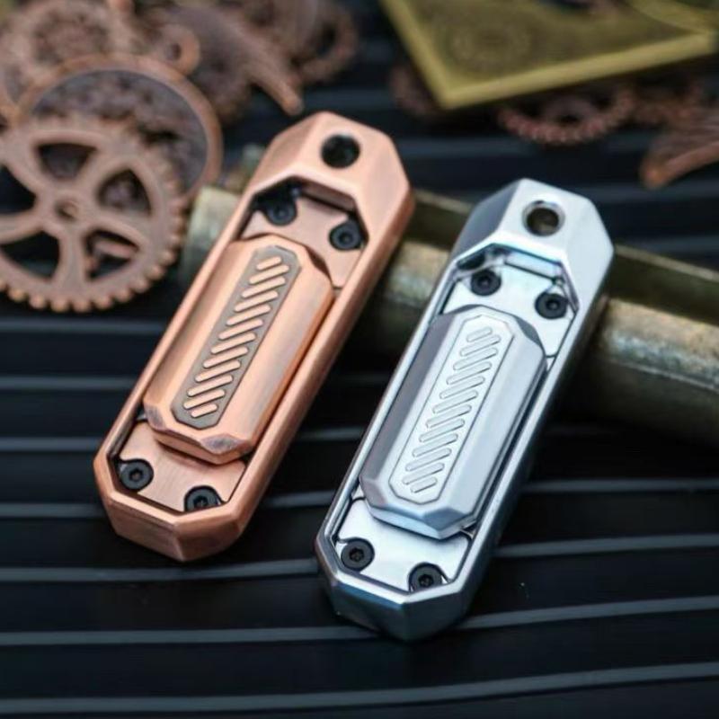 Mechanical Slider Magnetic Push Card Pushing Plate Haptic Coin EDC Metal Stress Reducing Toys Antistresse Relieving Anxiety