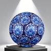 1pc Galactic Roses Themed Soccer Ball, Size 5, Lightweight PVC Material, Outdoor Training Soccer Ball Gift. Q62217