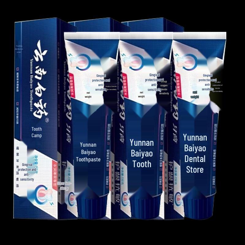 Yunnan Baiyao Dual-Effect Anti-Sensitive Mint Toothpaste