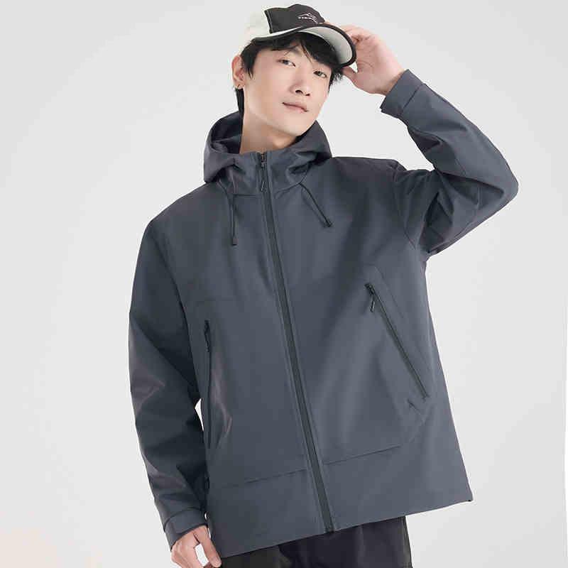Woodpecker Unisex Windproof & Waterproof Jacket for Spring & Autumn - Tower Riding & Mountaineering Style