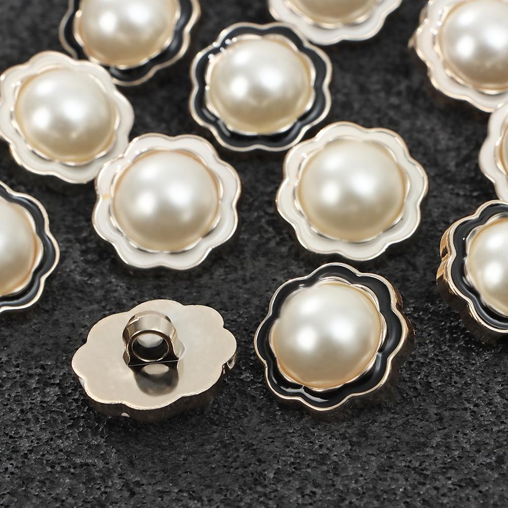 10Pcs Handmade Sewing Button DIY Pearl Clothing Buttons Sewing Accessories Needlework Shirt Buttons