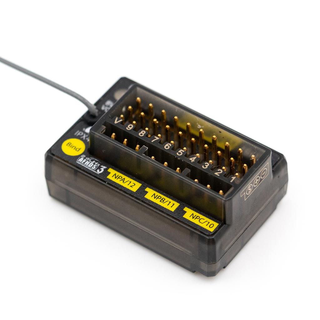 FLYSKY FGr12B 2.4GHz 12CH Alıcı PWM PPM Ibus AFHDS3 Vericiler RF Modülleri PL18/ NB4 /NB4