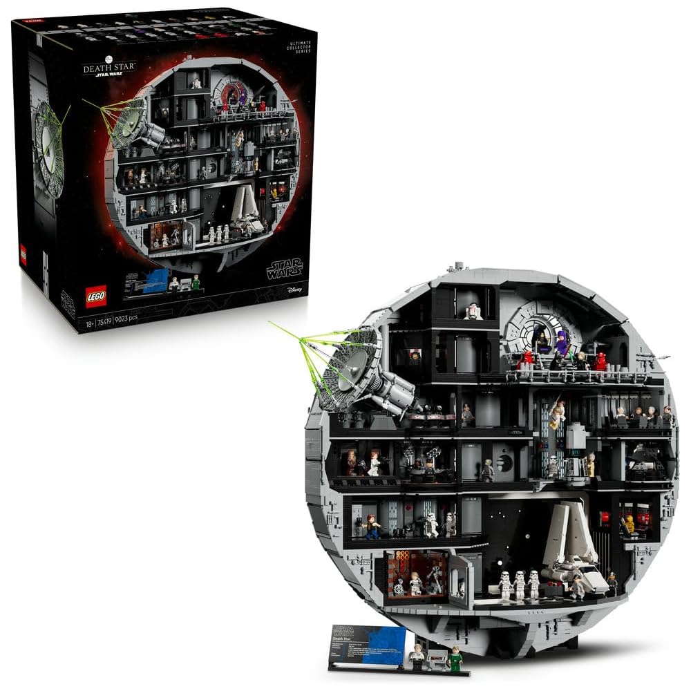 

LEGO Star Wars Death Star Toy Building Blocks 75419 for Kids and Adults