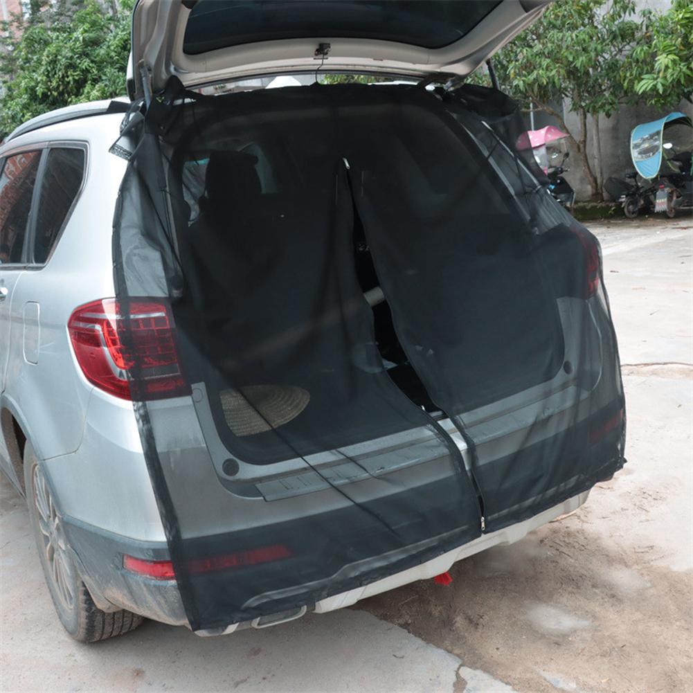Auto Achterklep Muggennet Magnetische Gordijnen Auto Zonnescherm Scherm Net Kofferbak Ventilatiegaas voor SUV Camper Zomer Muggennet