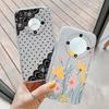 Rose Flower Lavender Oil Painting Phone Case For Honor X9c X9b X9a X8a X8b X8c X7a X7b X7c X6b X7c X7d Transparent Clear Cover