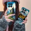 Mountain Forest Mobile Phone Case for Xiaomi 15 14 13 12 Mi 11 T Ultra Lite Pro S X 5G Colorful Printing Cover Luxury Pretty