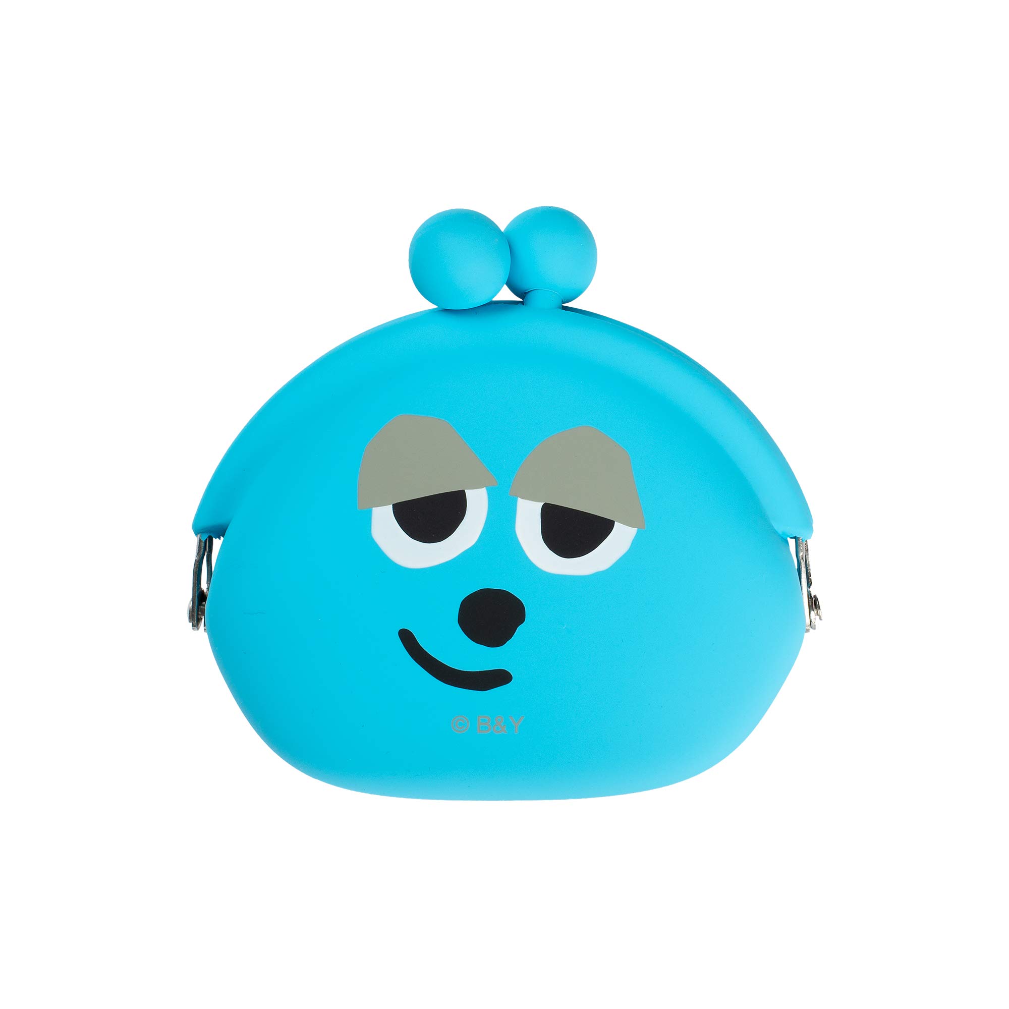 

POCHI Frederick Face Silicone Coin Purse [Leo Lionni] синій