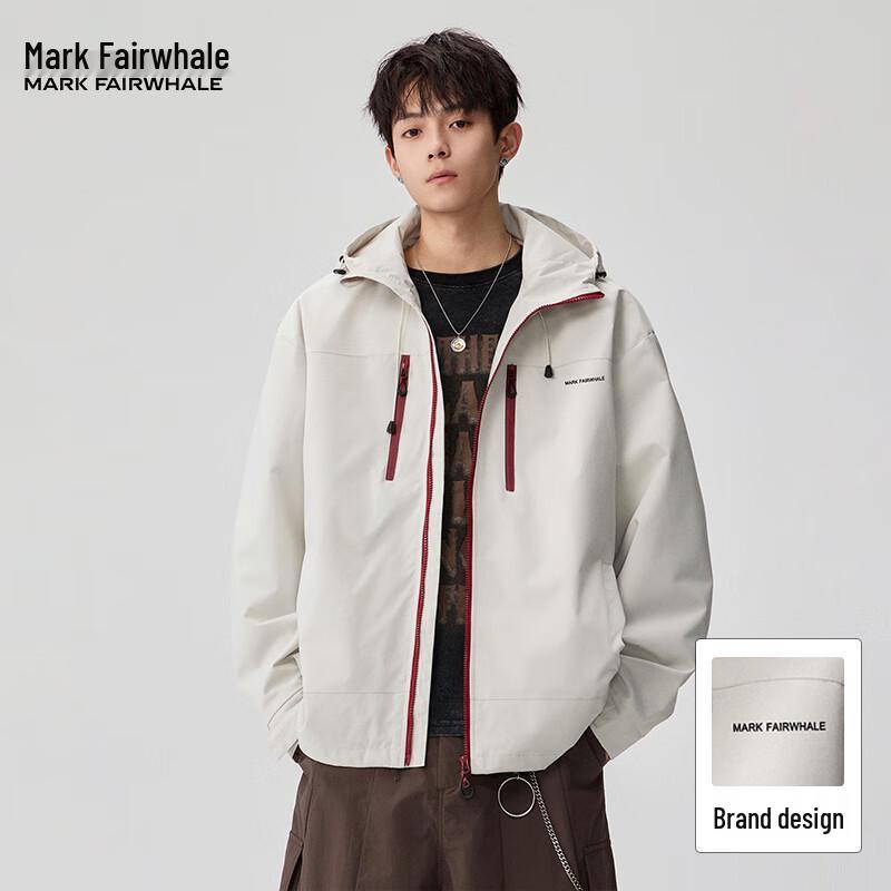 Mark Huafei 2025 Autumn Unisex Outdoor Waterproof Jacket