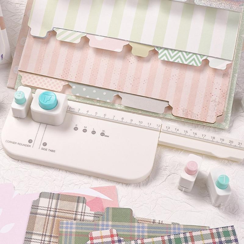 Paper Puncher Board Paper Hole Punches Paper Craft Tool Punching Paper Device for Card Making Paper Craft Scrapbooking