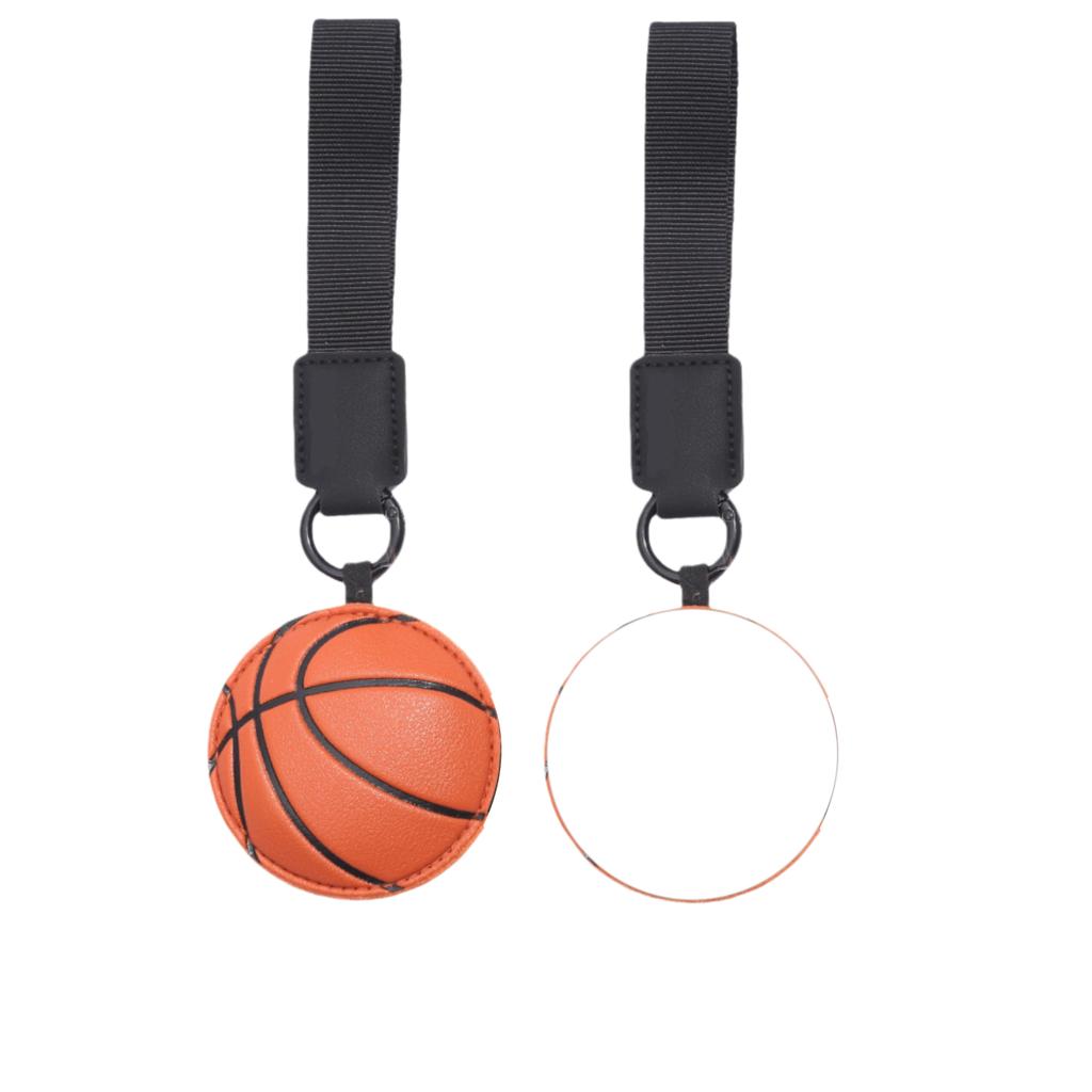 Personalized Keychains Featuring Baseball, Soccer, Basketball, And Volleyball Balls; Leather Bag ; Gifts For Rugby, Soccer, And Sports Enthusiast