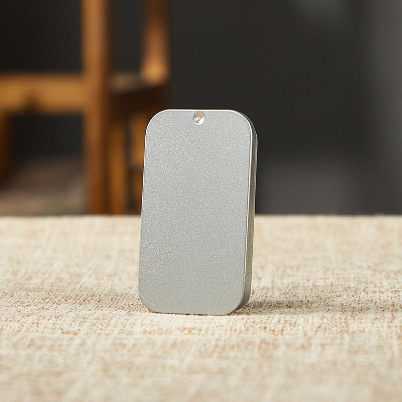 Tinplate Mini Metal Box Slide Cover Storage Box Wedding Jewelry Pill Cases Portable Tin Boxes Container Cosmetic Organizer
