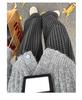 Women's 2025 Winter High-Waisted Gray Flannel Plaid Pants: Japanese Style, Petite Woolen, Straight Wide-Leg.