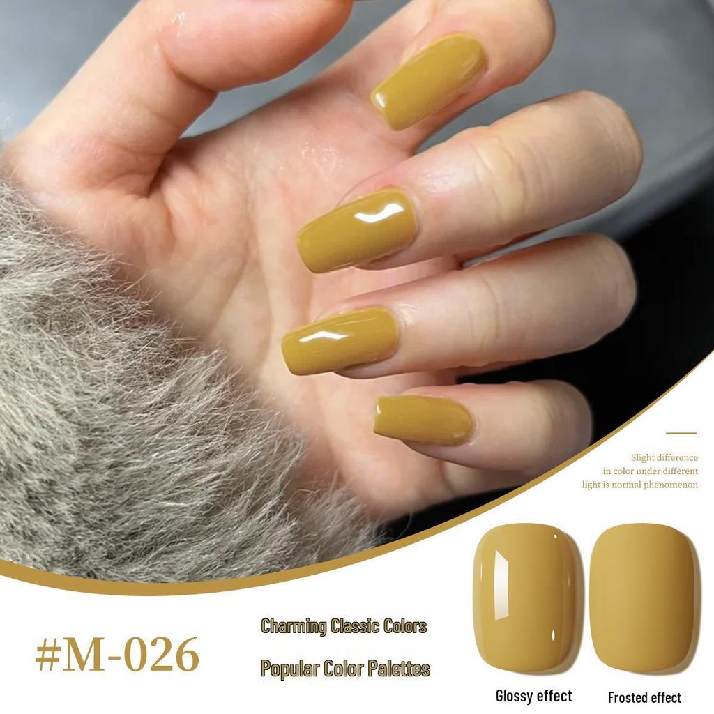 2025 New Japanese Colors UV/LED Nail Gel Set for Salon Manicure