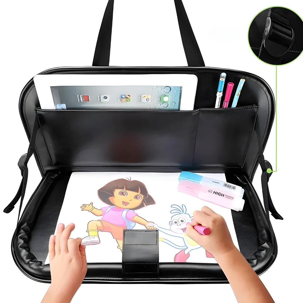 Organizer półka stolik ochraniacz osłona na fotel samochodowy ekoskóra auta