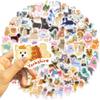 100 Cartoon Colorful Dog Doodle Stickers Decorate Guitar Notebook Suitcase DIY Waterproof