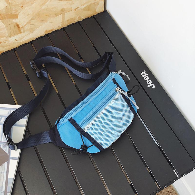 Breast Bag Women'S Trendy Brand Personalized Messenger Bag Anti-Splashing Multi-Functional Fanny Pack Women'S Versatile Cycling Tooling Shoulder Bag