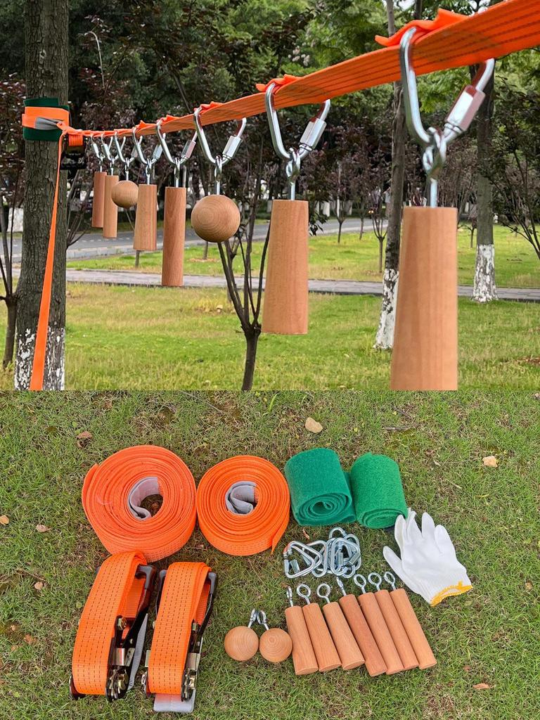 Outdoor Climbing Toys & Swings for Sensory Training and Balance