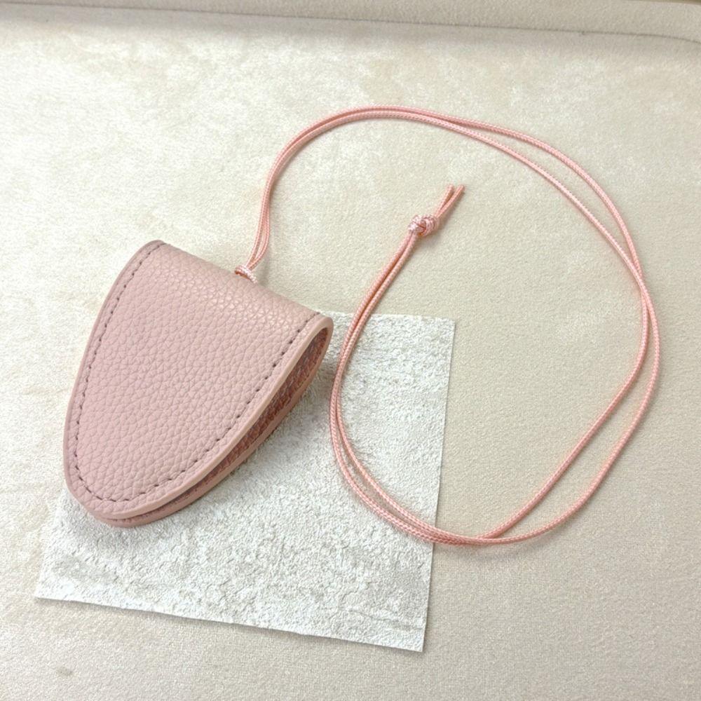 Hanging Neck Sunglasses Pendant Clip PU Leather Neck Hanging Glasses Chain Portable Glasses Clip