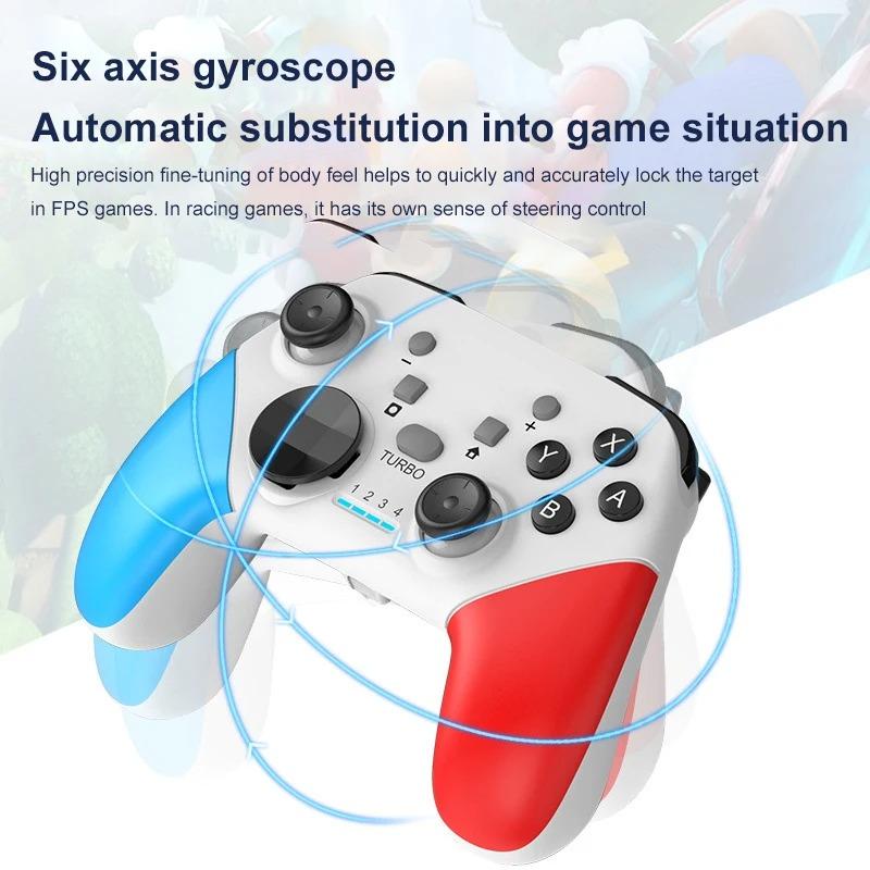 S01 Bluetooth-Compatible Game Controller Wireless Gamepad Met Motor 6-Axis Nintendo Switch Android Pc