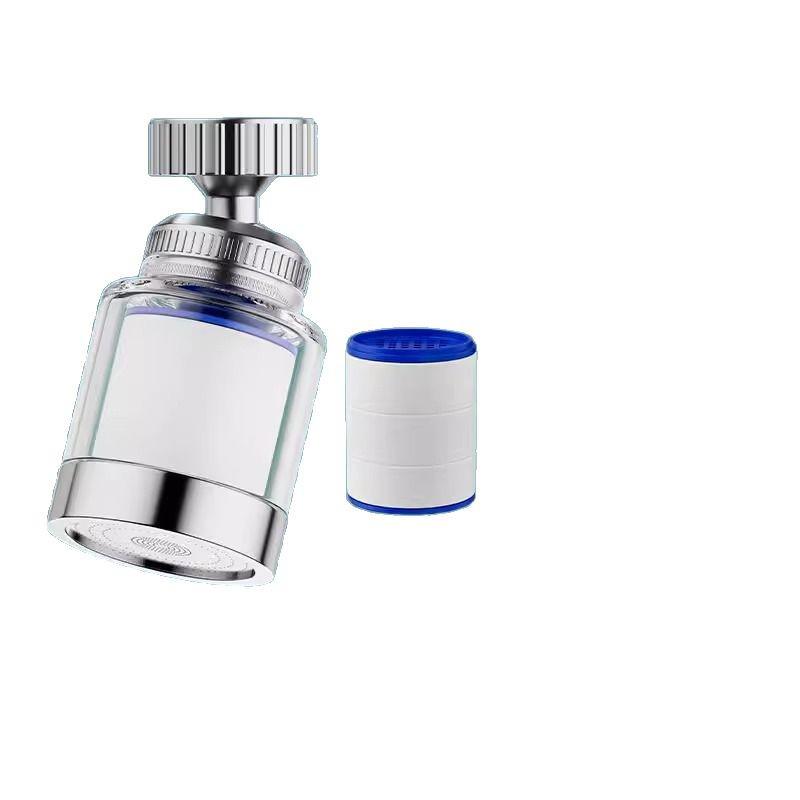 Universal Splash-Proof Faucet Filter for Kitchens and Dorms